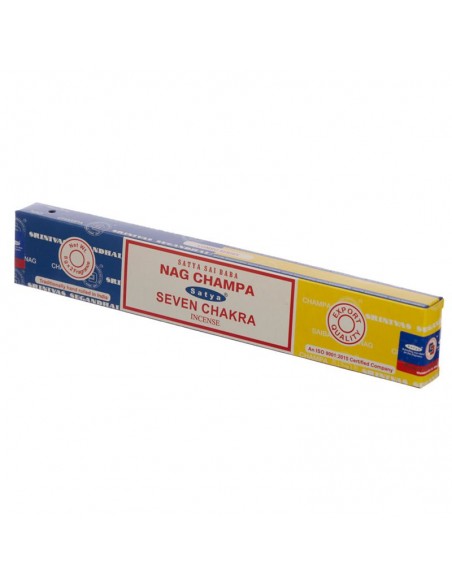 Satya Sai Baba Nag Champa & Seven Chakra Incense Kadzidełka