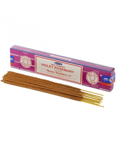 Satya  Nag Champa Violet Rosemary Kadzidełka