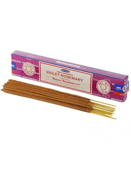 Satya  Nag Champa Violet Rosemary Kadzidełka