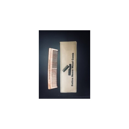 NEEM GRZEBIEŃ DUAL 19CM SATTVA