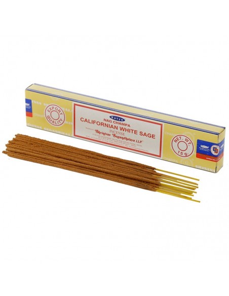 Satya VFM Californian Biały Sage Nag Champa Kadzidełka