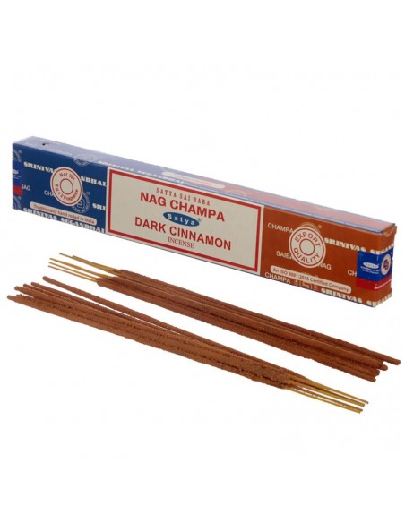 Satya Sai Baba Nag Champa Ciemny Cynamon Kadzidełka