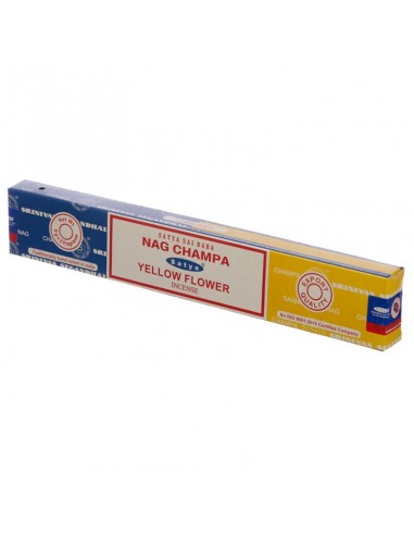 Satya Sai Baba Nag Champa Yellow Flower Kadzidełka