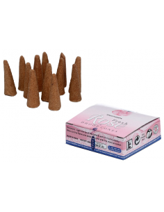 Satya Nag Champa kadzidełka stożkowe róża