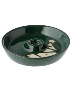 Popielnica ceramiczna na kadzidełka Choinka