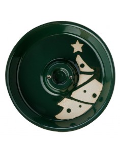 Popielnica ceramiczna na kadzidełka Choinka 2