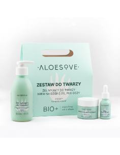 ALOESOVE Zestaw do twarzy torebka