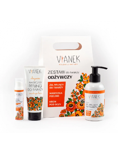 VIANEK Zestaw odżywczy do twarzy torebka