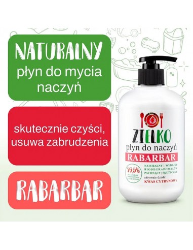 ZIELKO Płyn do mycia naczyń RABARBAR 500 ml