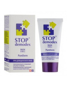 Stop Demodex Pure Derm maseczka 9w1. 50ml