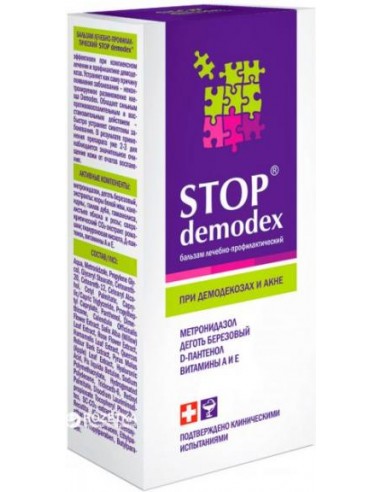 Stop Demodex finish control żel do twarzy, 30ml