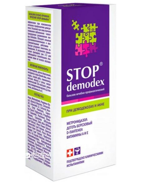 Stop Demodex finish control żel do twarzy, 30ml