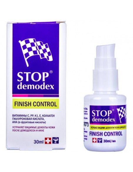Stop Demodex finish control żel do twarzy, 30ml