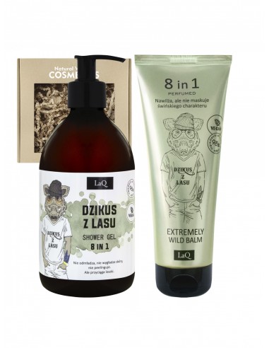 Zestaw: Balsam w tubie + żel pod prysznic...