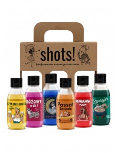 Shots! żel pod prysznic 6 x 100 ml CZYŚCIOPAK LAQ SZEŚCIOPAK