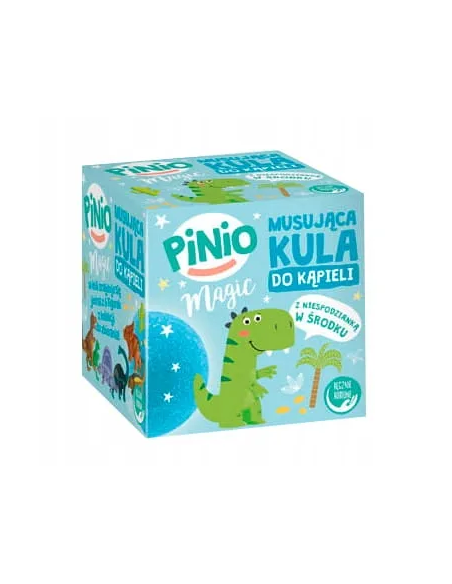 Pinio Magic Musująca kula do kąpieli niebieska 140g