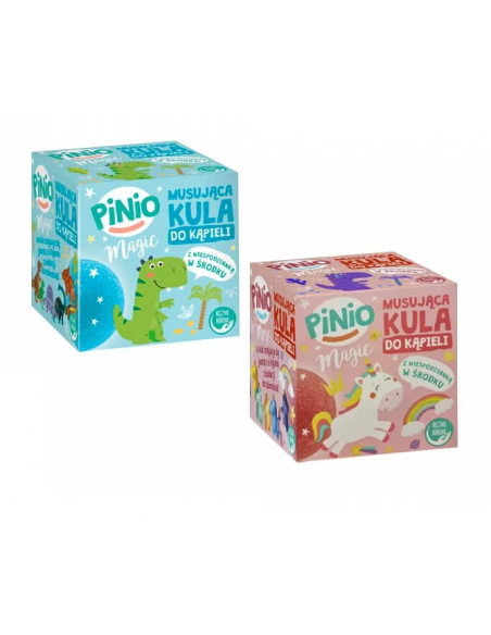 Zestaw Pinio Magic 2x Musująca kula do kąpieli 140g